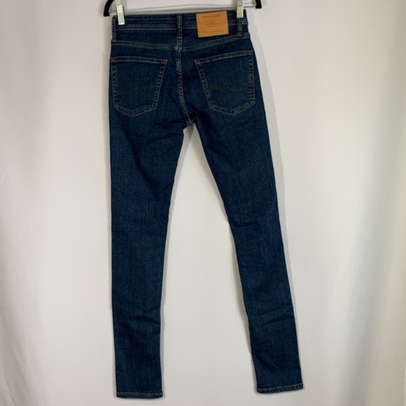 Jack and Jones Blue Skinny Liam Jeans - Picture 6 of 12